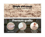 140x200cm Ultra Soft Shaggy Rug Large Floor Carpet Anti-slip Area Rugs - JVEES