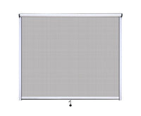 Retractable Window Fly Screen DIY 1.5m x 1.5m White - JVEES