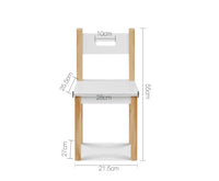 Two Tone Kids Table and Chair Set - JVEES