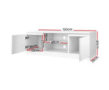 TV Entertainment Unit - White - JVEES