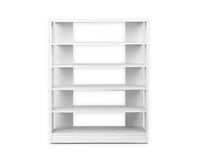 6-Tier Shoe Rack Cabinet White - JVEES