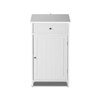 Storage Cabinet with Drawer White - JVEES