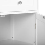 Storage Cabinet with Drawer White - JVEES