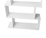 6 Tier Bookshelf White - JVEES