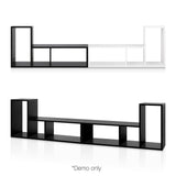 DIY L Shaped Display Shelf - Black - JVEES