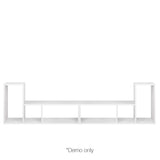 DIY L Shaped Display Shelf - White - JVEES