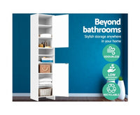 185cm Bathroom Tallboy Storage Cabinet - JVEES