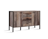 Buffet Sideboard Storage Cabinet Industrial Rustic Wooden - JVEES