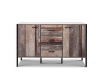 Buffet Sideboard Storage Cabinet Industrial Rustic Wooden - JVEES