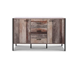 Buffet Sideboard Storage Cabinet Industrial Rustic Wooden - JVEES