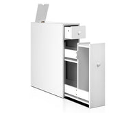 Bathroom Storage Cabinet White - JVEES
