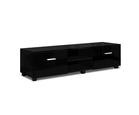 140cm High Gloss TV Cabinet Stand Entertainment Unit - JVEES