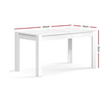 4/6 Seat Classic Dining Table - White - JVEES