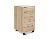 5 Drawer Filing Cabinet Storage - JVEES