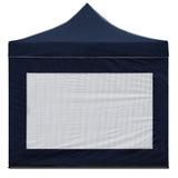 3x3 Pop Up Gazebo Hut with Sandbags Navy - JVEES