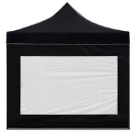 3x4.5 Pop Up Gazebo with Sandbags Black - JVEES