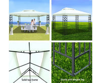 4x3m Gazebo Iron Art Canopy - JVEES