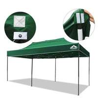 3X6 Pop up – Garden Outdoor Gazebo Green - JVEES