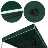 3X6 Pop up – Garden Outdoor Gazebo Green - JVEES