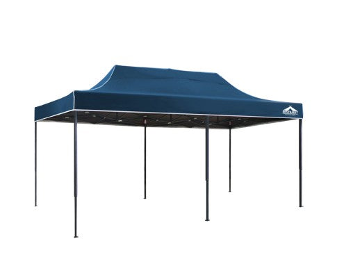 3mx6m Pop-up Garden Outdoor Gazebo - Navy - JVEES