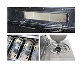 Stainless Steel 6 Burner Gas BBQ - JVEES