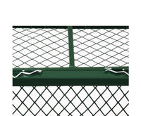 Mesh Garden Steel Cart - Green - JVEES