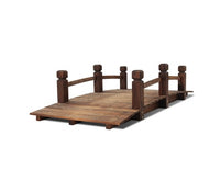 Wooden Garden Bridge - JVEES