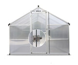 Aluminium Greenhouse Garden Shed Polycarbonate 3.6x2.5M