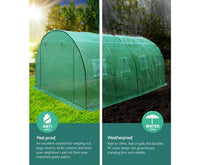 All Weather Tunnel Green House - 4m x 3m x 2m - JVEES