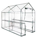 Greenhouse with Transparent PVC Cover - 1.9M x 1.2M