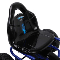Kids Pedal Go Kart - Blue - JVEES