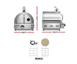 Stainless Steel Portable LPG Pizza Oven - JVEES