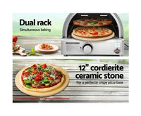 Stainless Steel Portable LPG Pizza Oven - JVEES