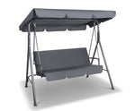 Swing Chair with Canopy - Grey - JVEES