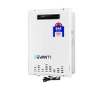 Gas Water Heater 26L Instant Hot Outdoor System Natural Gas White - JVEES