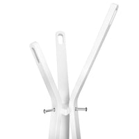 Wooden Coat Rack Clothes Stand Hanger White - JVEES