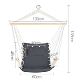 Hammock Swing Chair Grey - JVEES