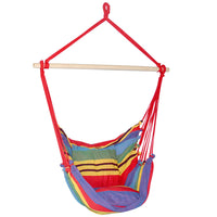 Hammock Swing Chair w/ Cushion Multi-colour