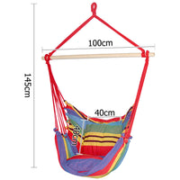 Hammock Swing Chair w/ Cushion Multi-colour - JVEES