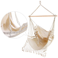 Creamy White Hanging Hammock Chair - JVEES