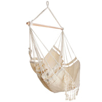 Creamy White Hanging Hammock Chair - JVEES