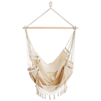 Creamy White Hanging Hammock Chair - JVEES