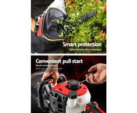 26CC Petrol Hedge Trimmer Commercial Clipper Saw Blade Cordless Pruner - JVEES