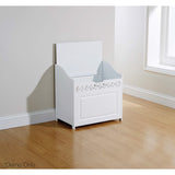 Lure Floor Hamper in WHITE - JVEES