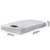 Pocket Spring Mattress High Density Foam King Single - JVEES