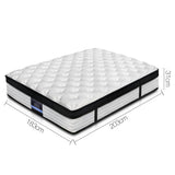 Giselle Bedding Euro Top Mattress - King - JVEES