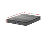 QUEEN Mattress Pillow Top Bed Size Bonnell Spring Medium Firm