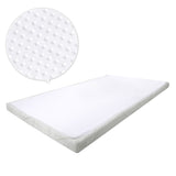 Cool Gel Memory Foam Mattress Topper w/ Bamboo Fabric Cover 8cm Single - JVEES