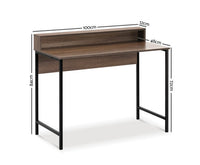 Computer Desk Metal Timber - JVEES