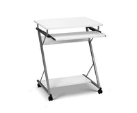 Computer Desk with Shelf White - JVEES